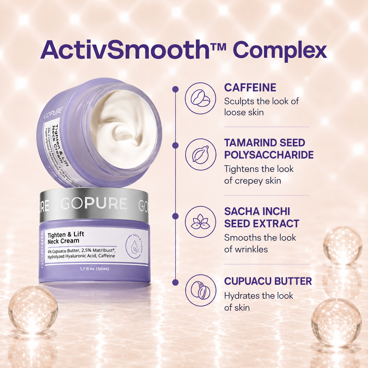 Go Pure Tighten & Lift Neck Cream