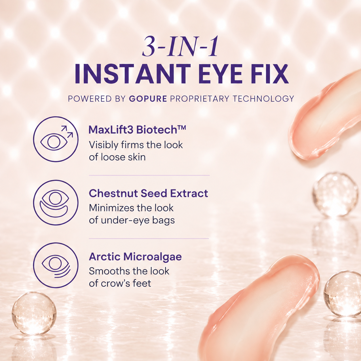 Go Pure Instant Lift Eye Gel