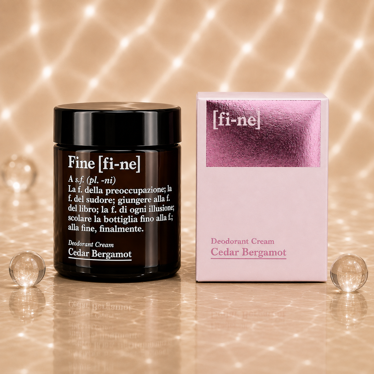 Fi-ne Cedar Bergamot – Deodorant Cream