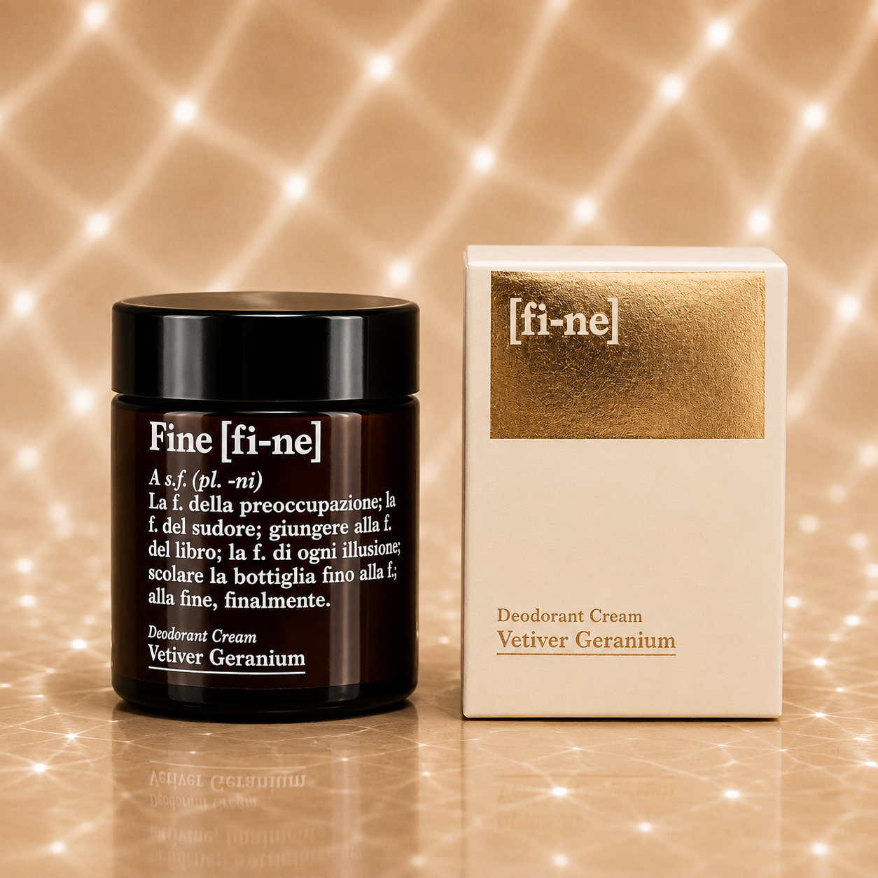Fi-ne Vetiver Geranium – Deodorant Cream