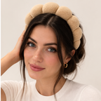 Wide Brimmed Anti Slip Headband with Comb