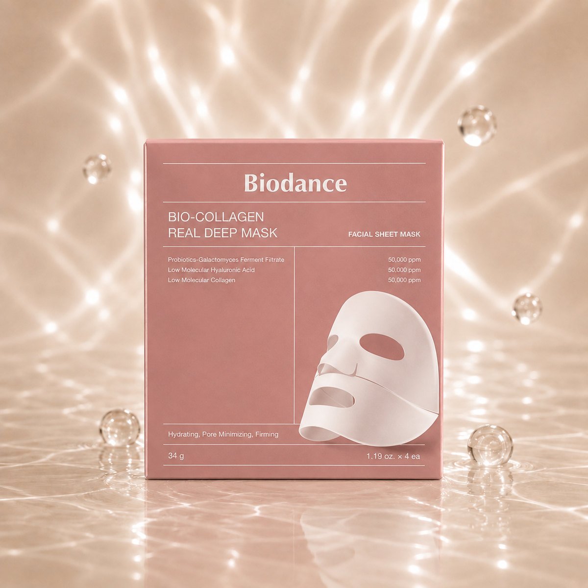 Biodance Bio-Collagen Real Deep Mask 4pcs