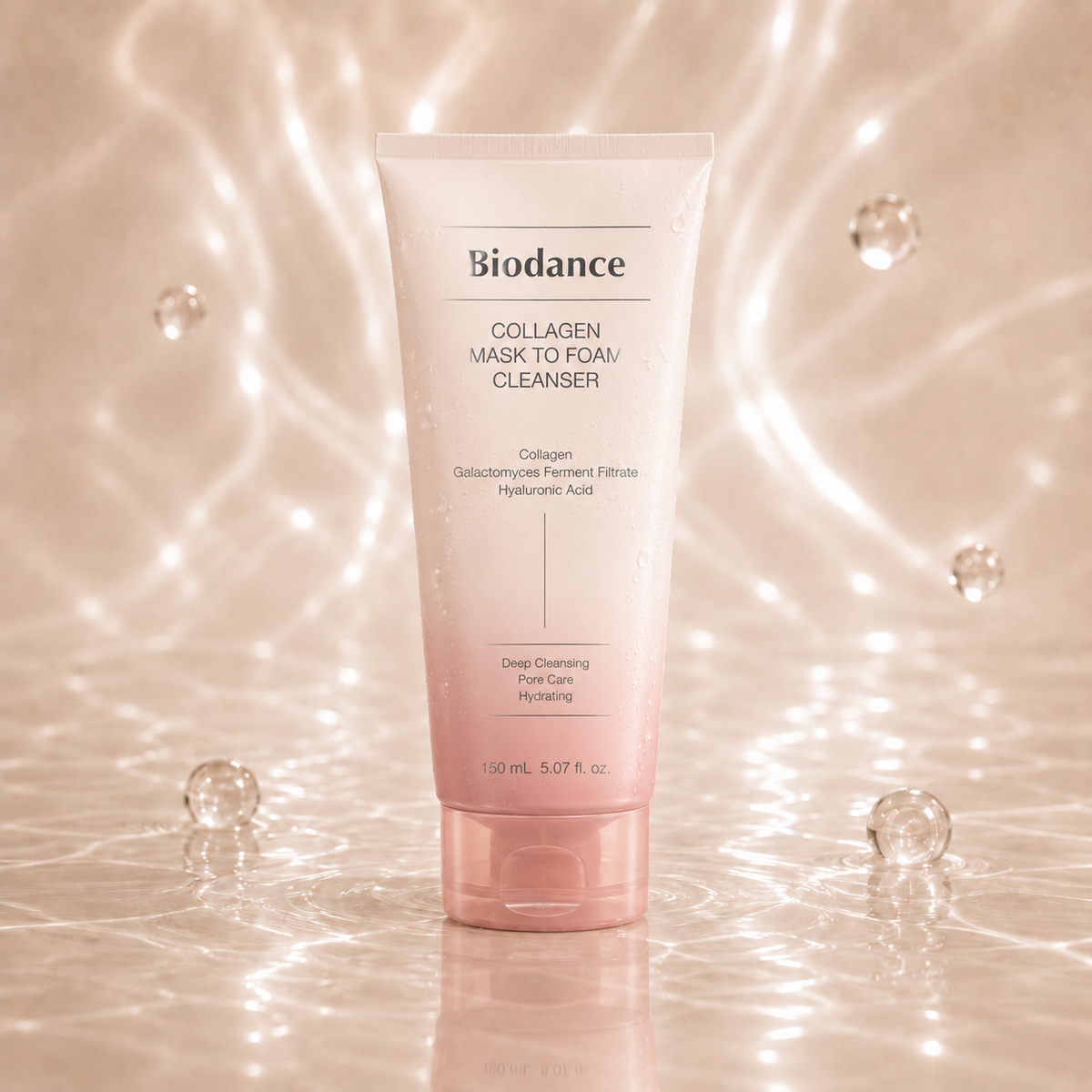 Biodance Collagen Mask to Foam Cleanser