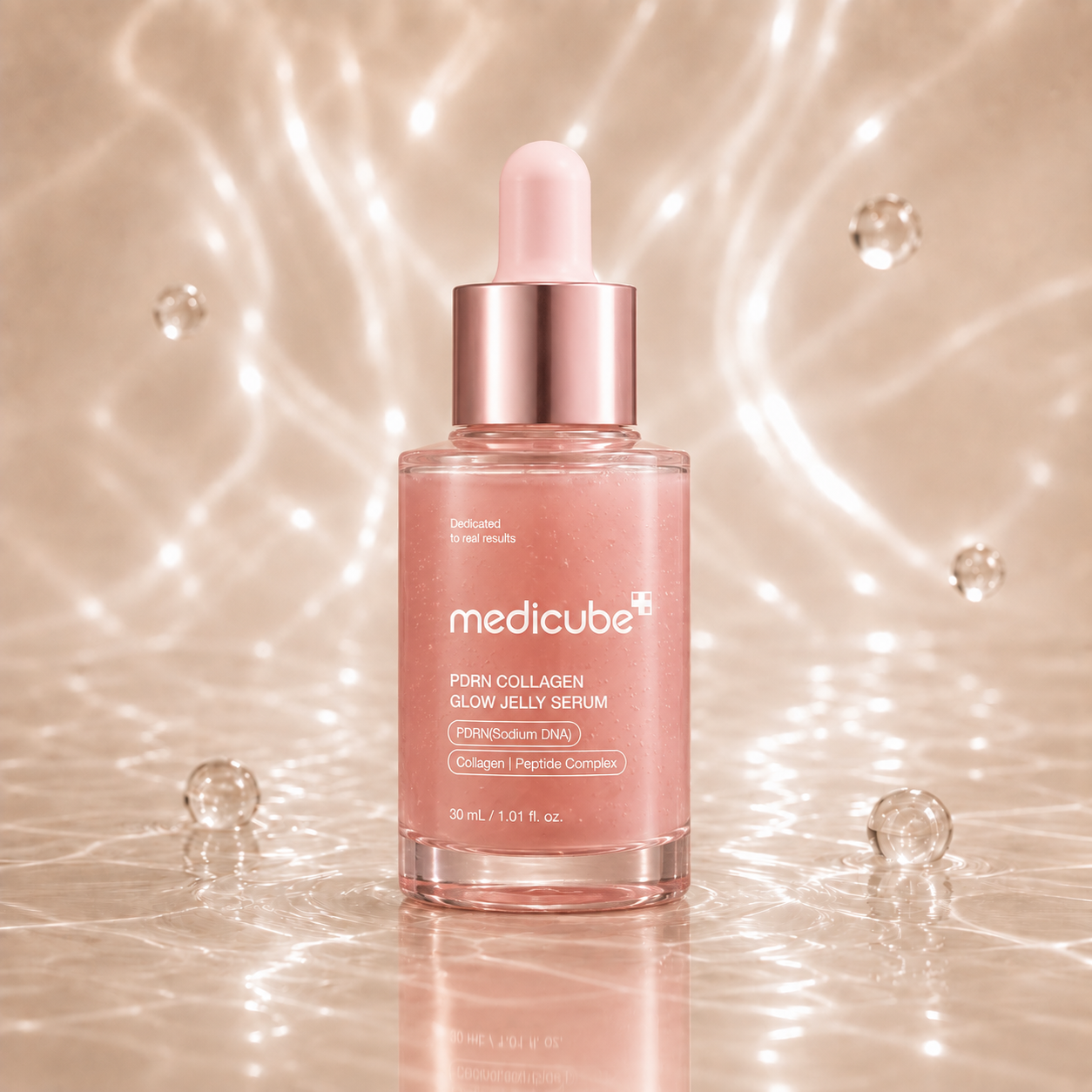 Medicube PDRN Pink Collagen Glow Jelly Serum