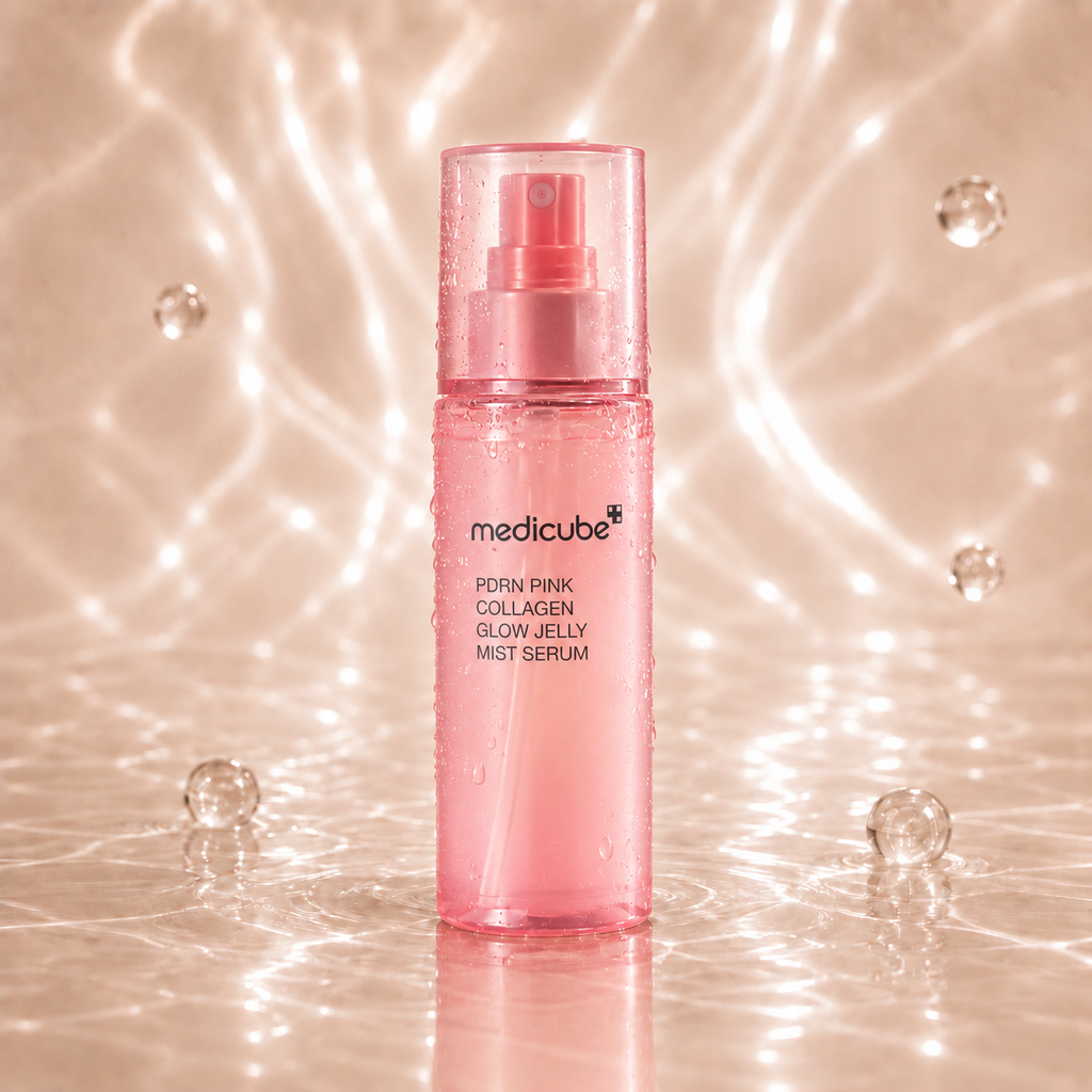 Medicube PDRN Pink Collagen Glow Jelly Mist Serum