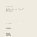 Colorescience Flex SPF Medium benefits