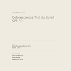Colorescience Tint du Soleil SPF 30 benefits