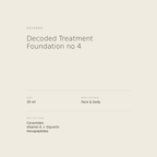 Decoded Treatment Foundation no 4 benefits