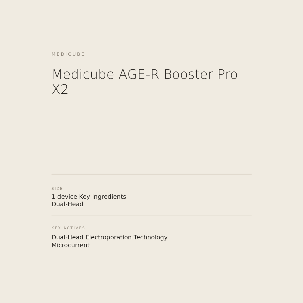 Medicube AGE-R Booster Pro X2 benefits