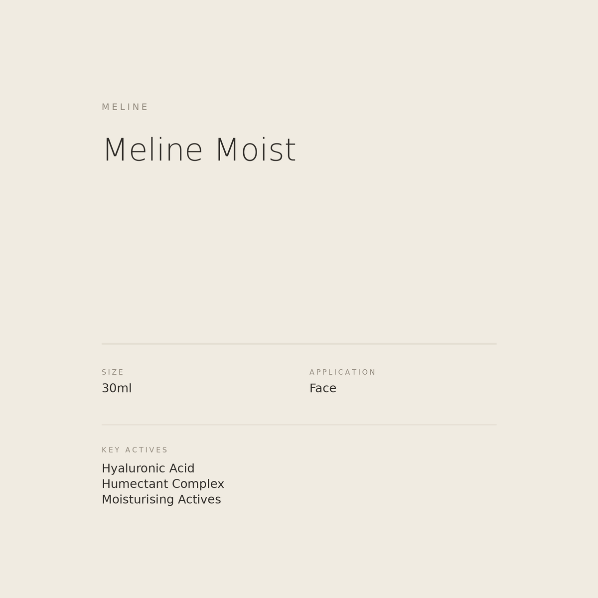 Meline Moist benefits