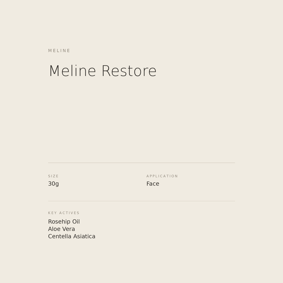 Meline Restore benefits
