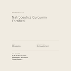 Natroceutics Curcumin Fortified benefits