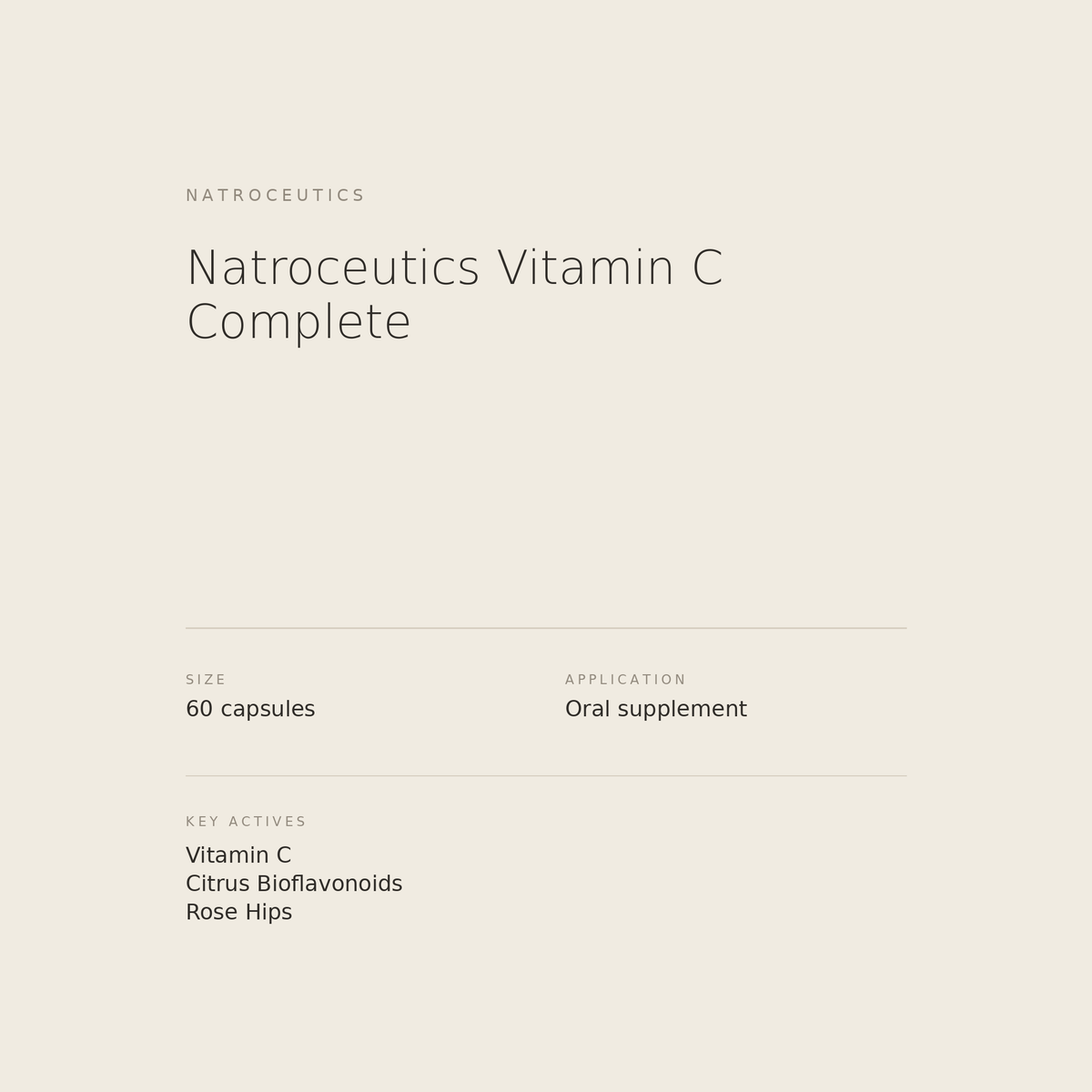 Natroceutics Vitamin C Complete benefits