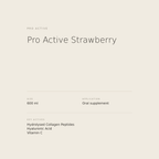 Pro Active Strawberry benefits