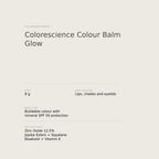 Colorescience Colour Balm Glow benefits and key actives