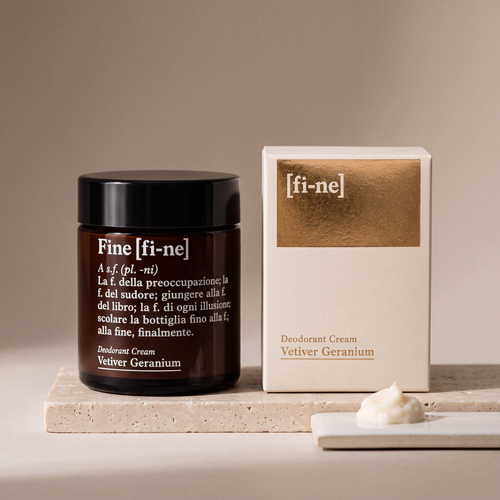 Fi-ne Vetiver Geranium Deodorant Cream
