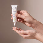SVR Cicapeel held in hands, editorial studio shot