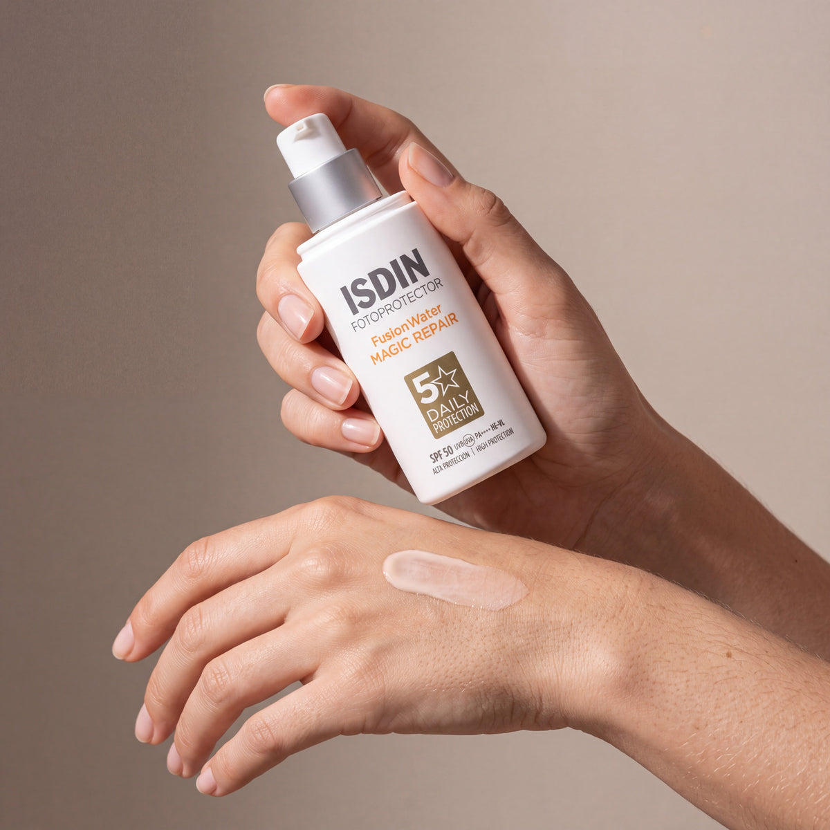 Product in hand