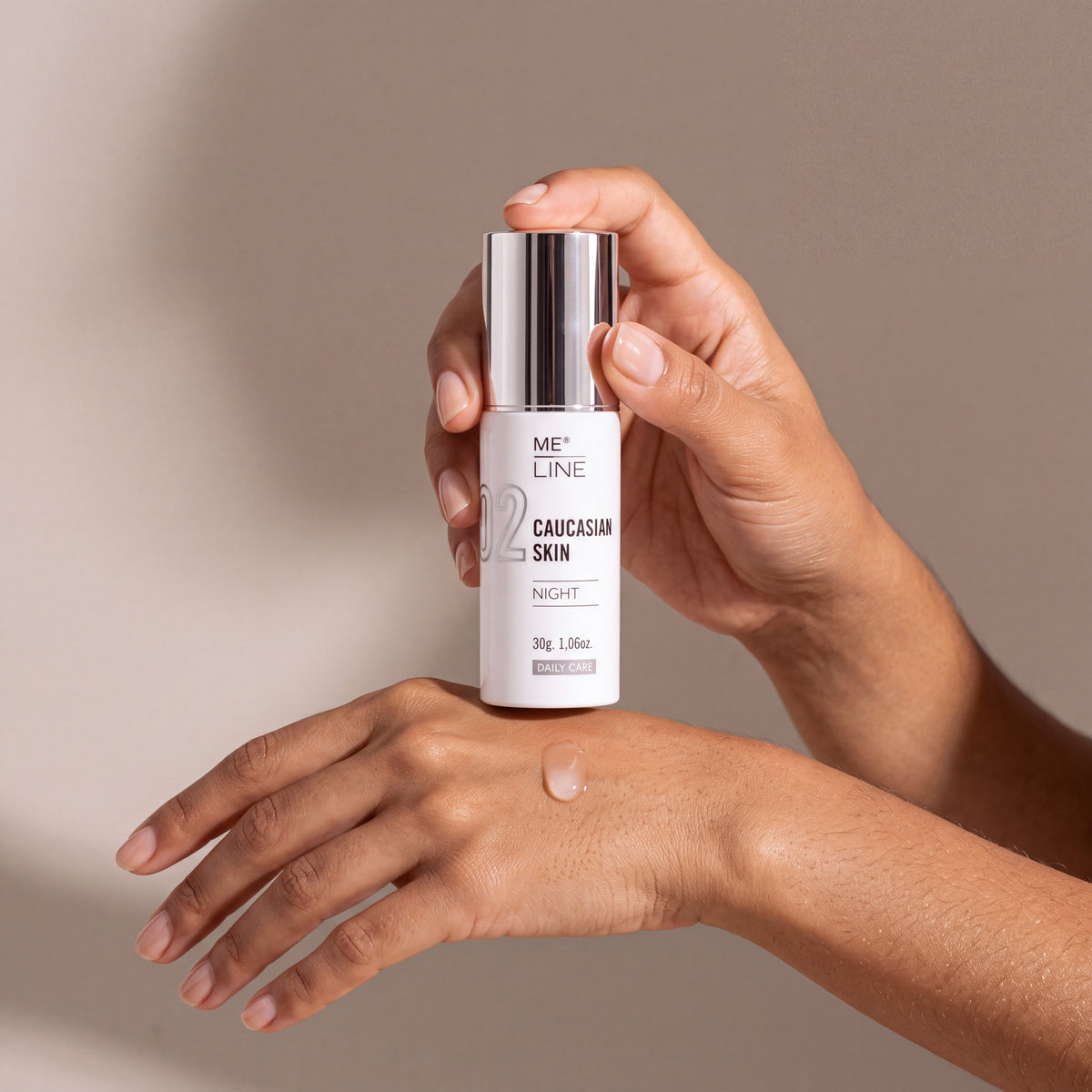 Product in hand