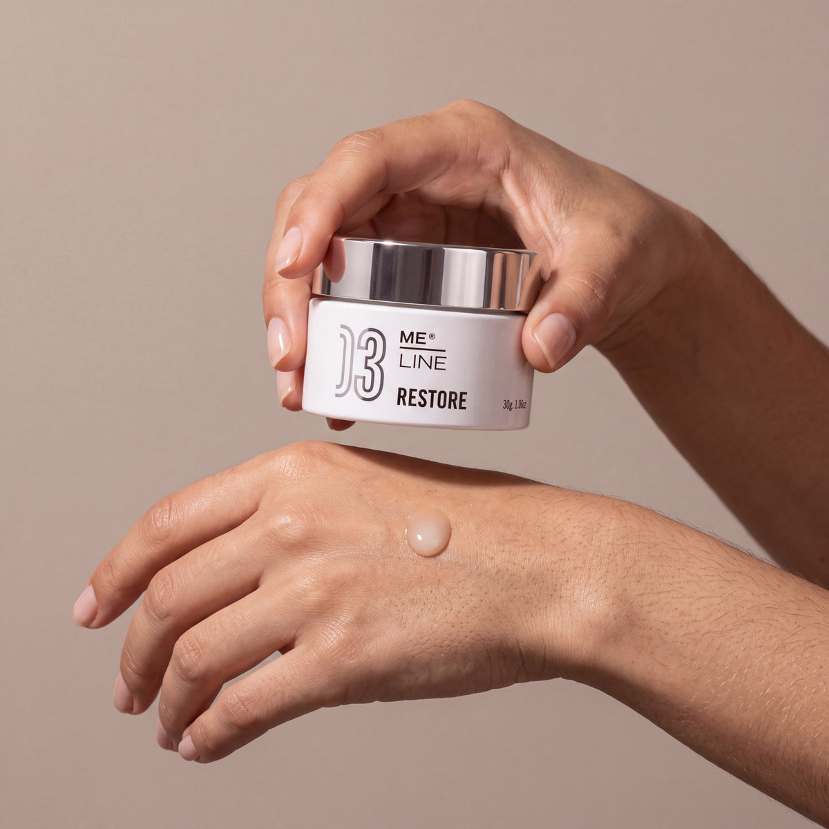 Product in hand