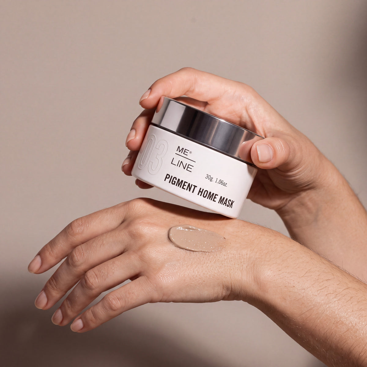 Product in hand
