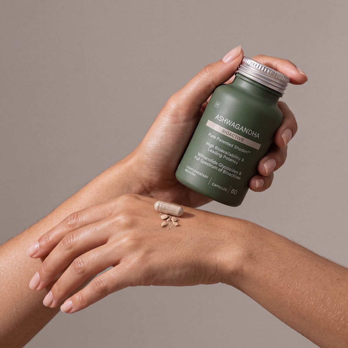 Product in hand
