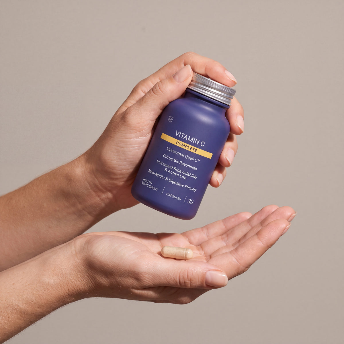 Product in hand