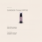 SUNSKIN Tinted Face Sunscreen SPF50 benefits