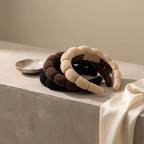 Wide Brimmed Anti Slip Headband with Comb