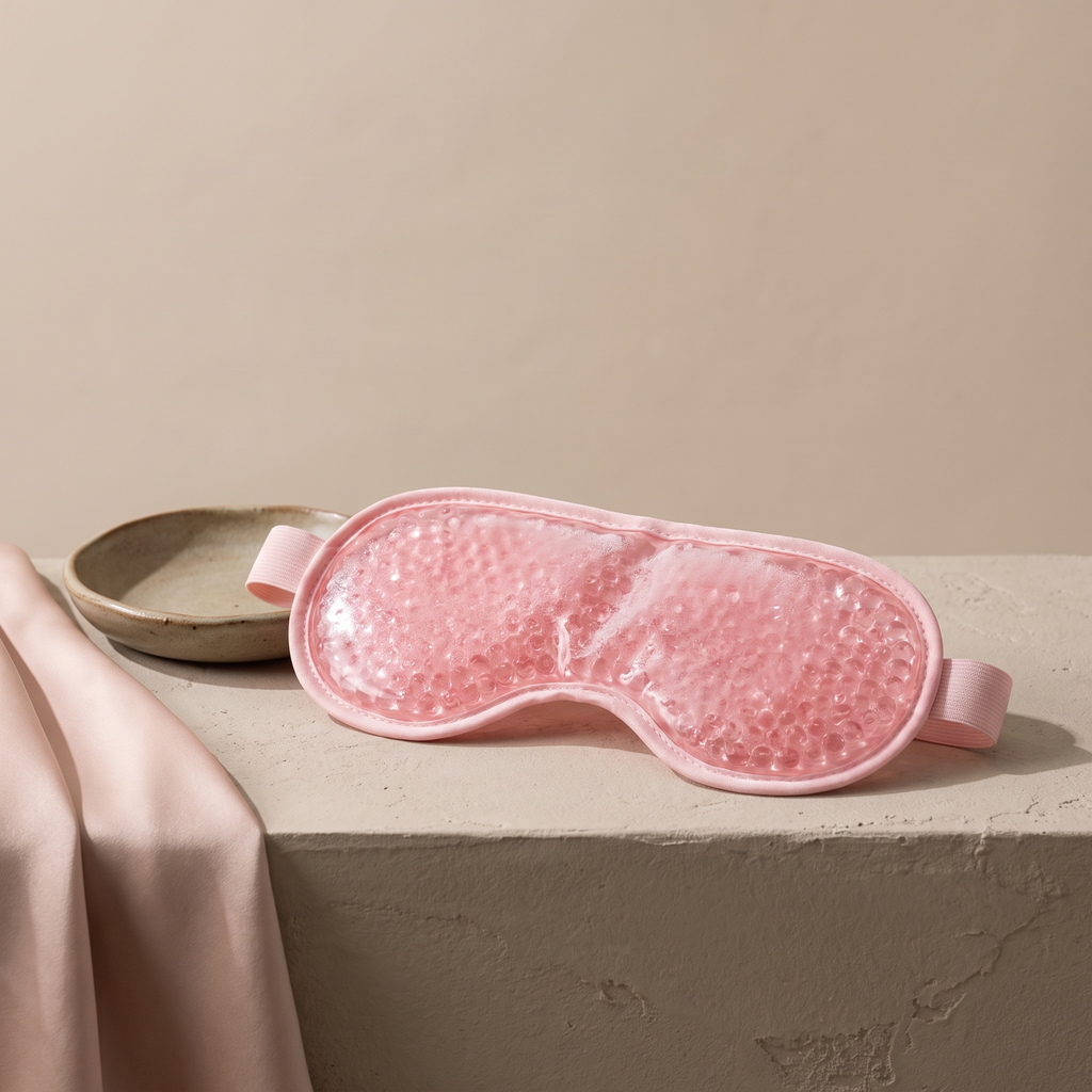 Cooling Gel Eye Mask, Reusable Hot and Cold Eye Pack
