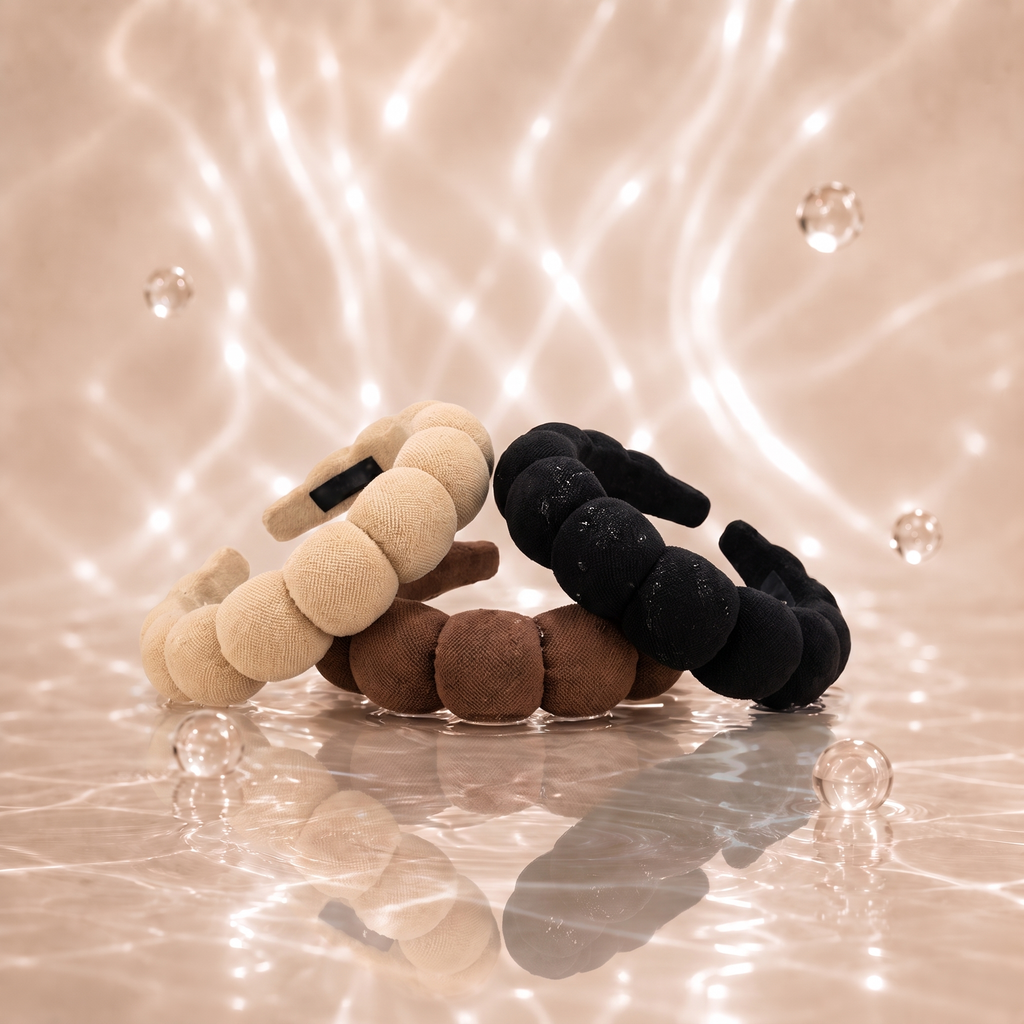 Wide Brimmed Anti Slip Headband with Comb