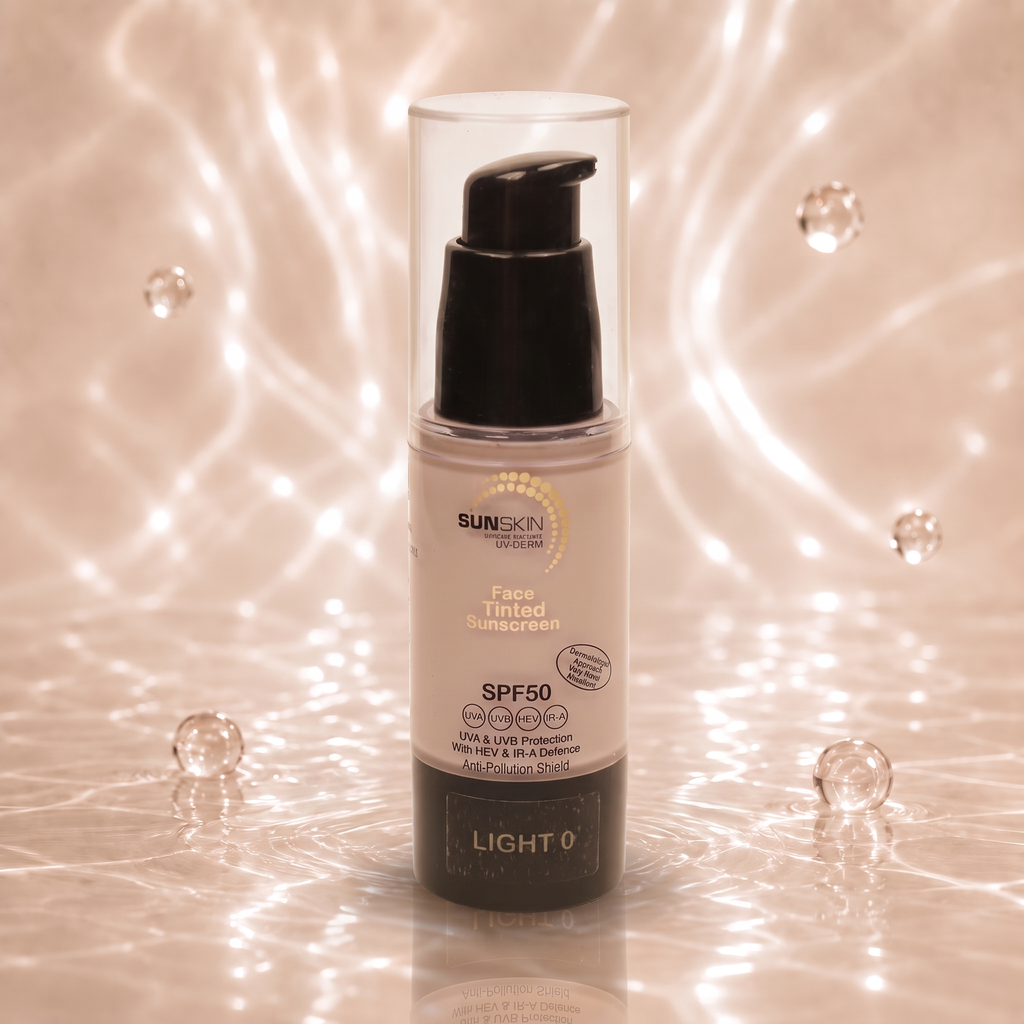 SUNSKIN Tinted Face Sunscreen SPF50