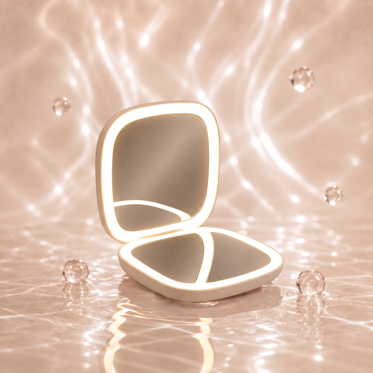 USB Powered Touch Sensor LED Makeup Mirror