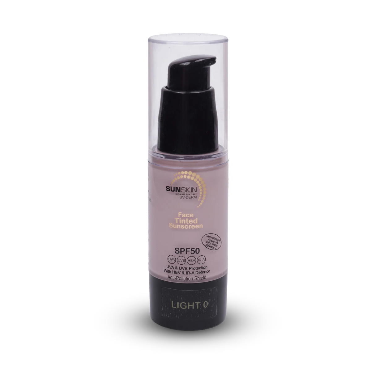 SUNSKIN Tinted Face Sunscreen SPF50 | Lightweight Cream Gel