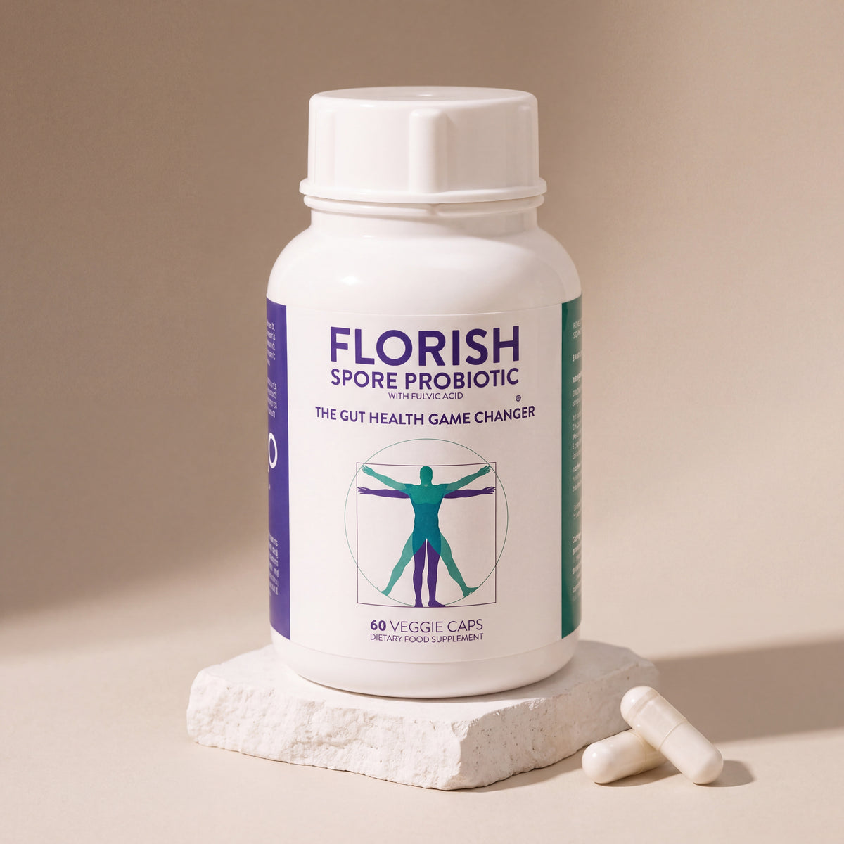 Florish Spore Probiotic with Fulvic Acid